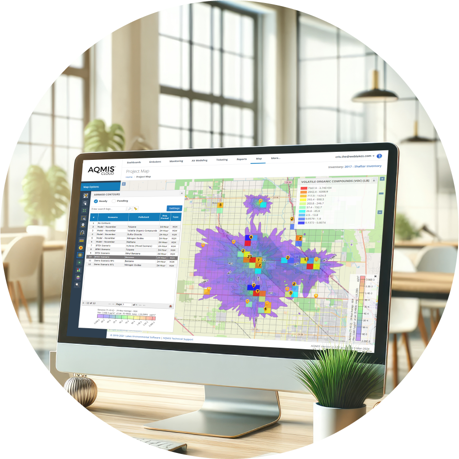 AQMIS System Dashboard
