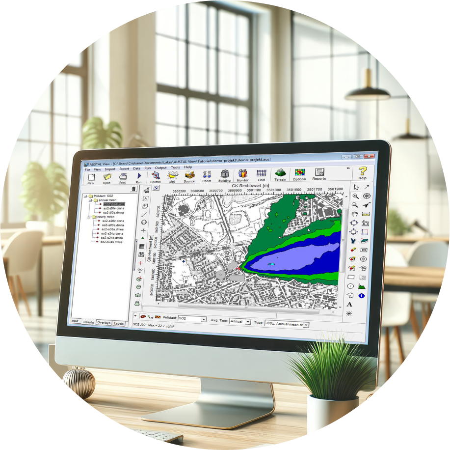 AUSTAL Software Interface