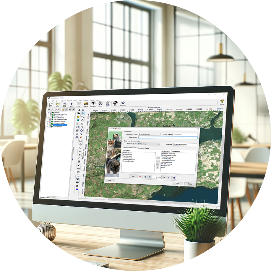EcoRisk Software Interface
